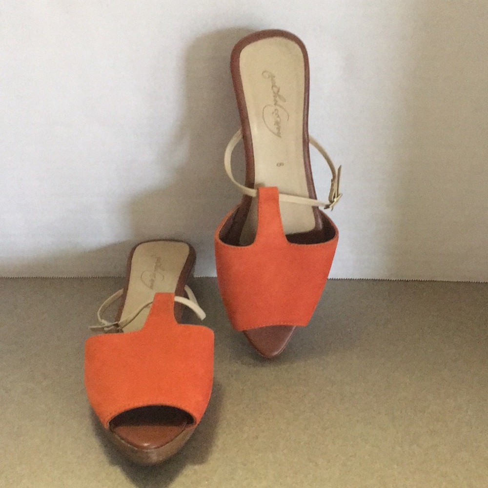 Rachel Comey Wood Wedge Heel Sandal
